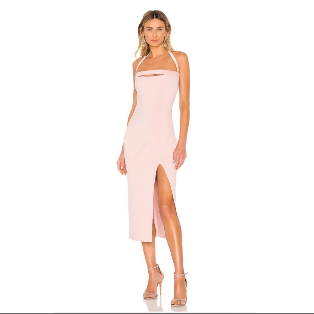 New with tags Cut Out Midi dress in Himalayan Salt